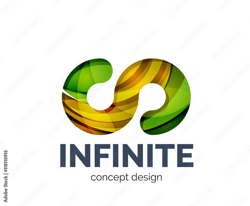 Infinite logo business branding icon Infinite logo business branding icon