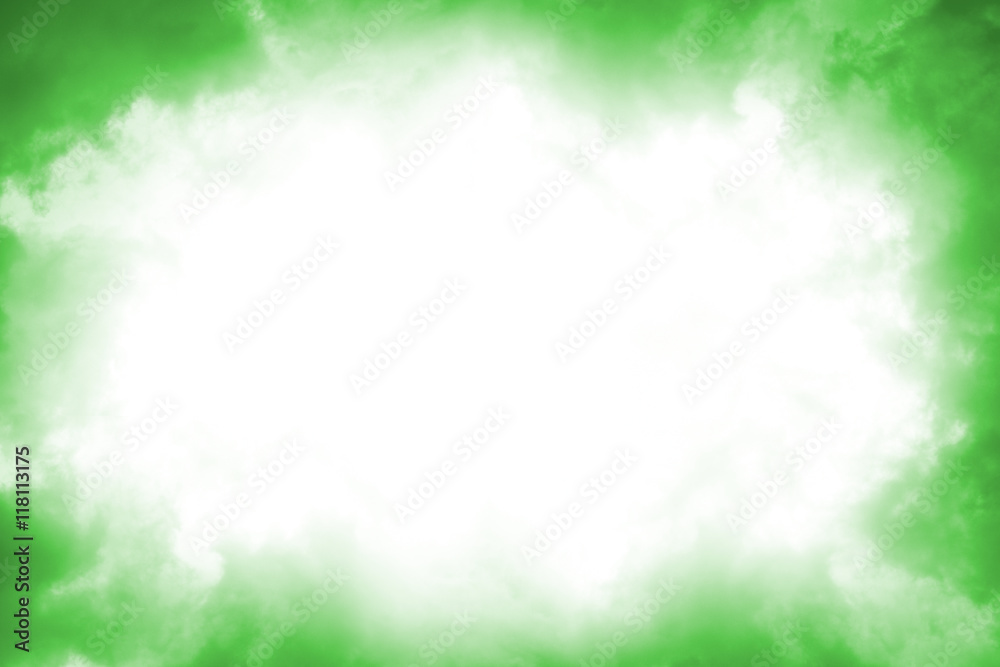 Fototapeta premium cloud photo frame, smoke, fog with space for text.