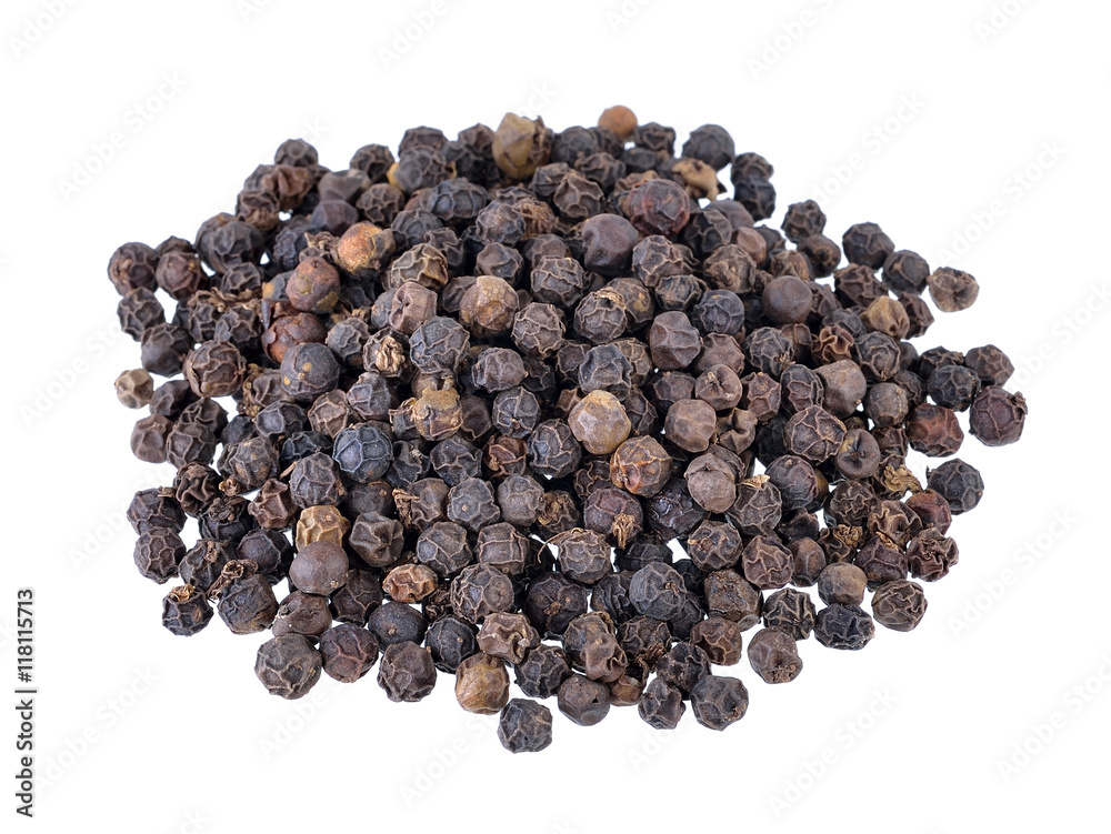 peppercorn isolated on white background peppercorn isolated on white background