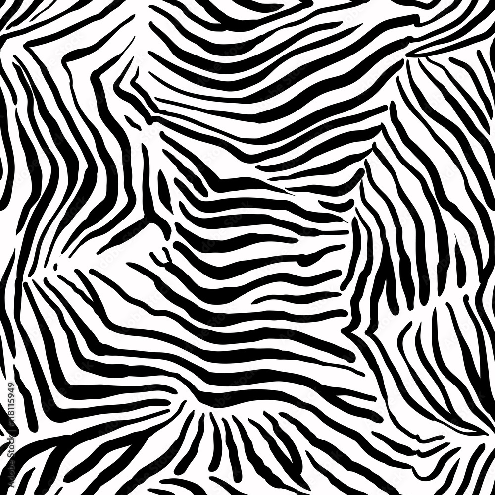 Structural zebra pattern