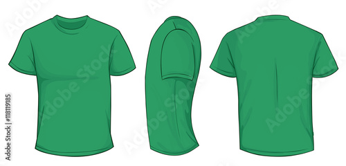 Green Shirt Template