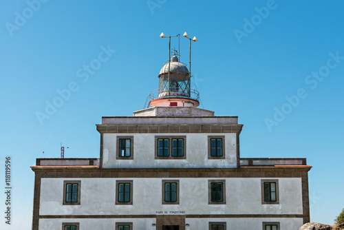 Lighthouse in Finisterre in Galicia