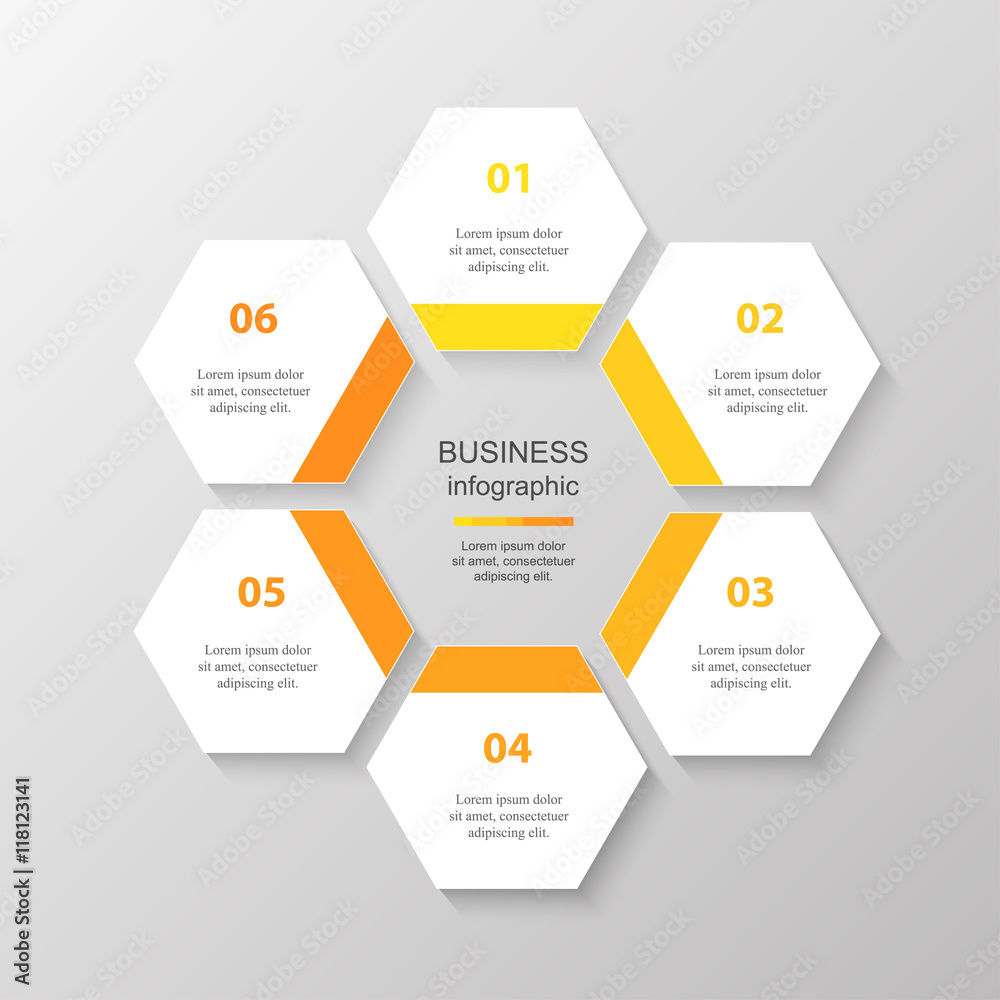 Vector business template for presentation. Vector business template for presentation.