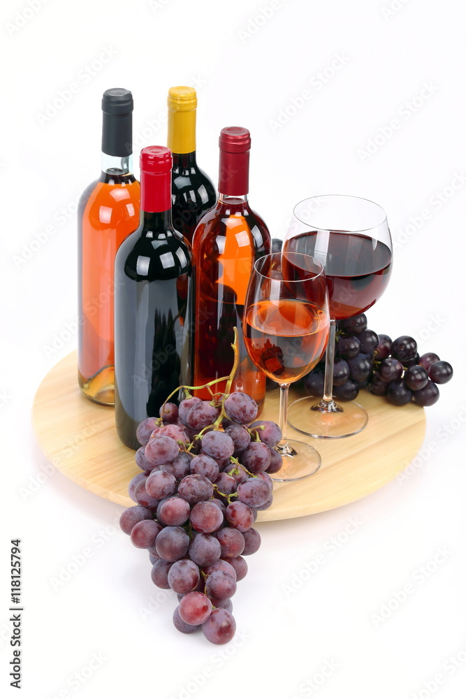 Obraz premium Bottiglie di vino 
