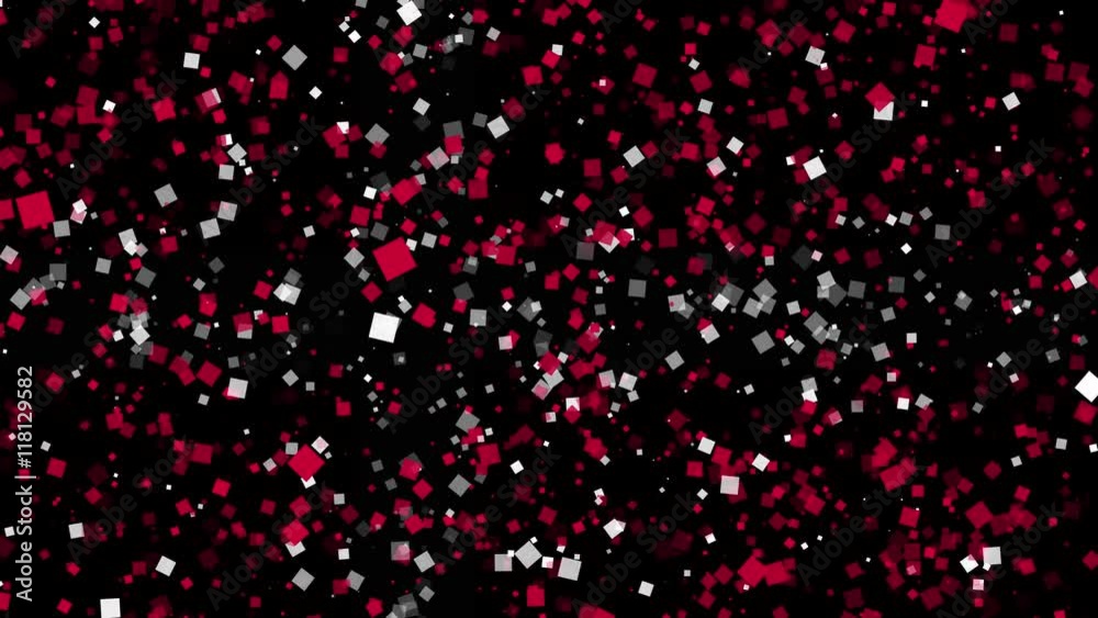 spirited celebratory fireworks from flat confetti particles with main national colors revealing the flag of Denmark spirited celebratory fireworks from flat confetti particles with main national colors revealing the flag of Denmark