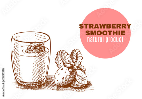 Strawberry smoothie