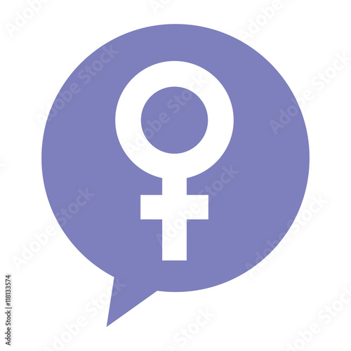 female symbol silhouette icon