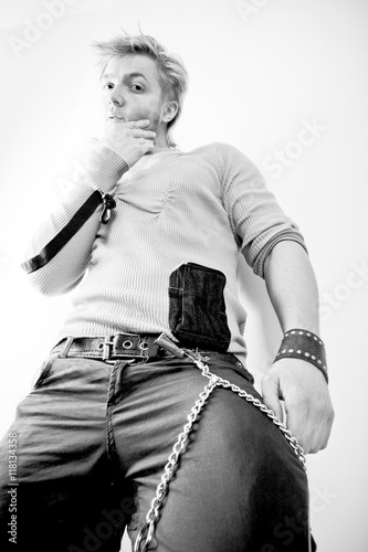 Canvas-taulu Young man with attitude