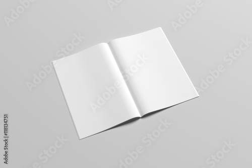 A4 Portrait Catalog / Magazine Mock-Up - Perfect Binding