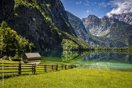 Der Obersee in Bayern © spuno
