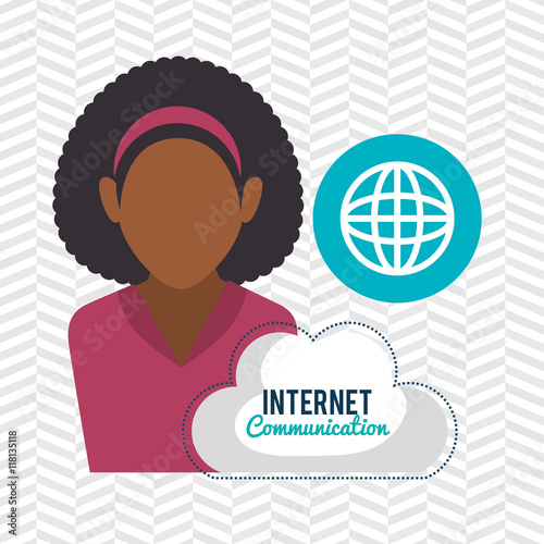 internet service cloud icon