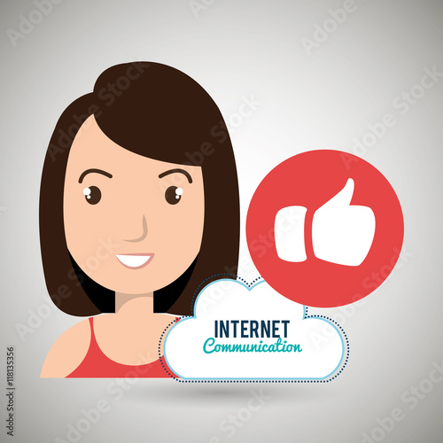 internet service cloud icon