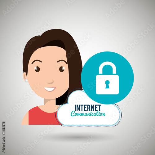 internet service cloud icon