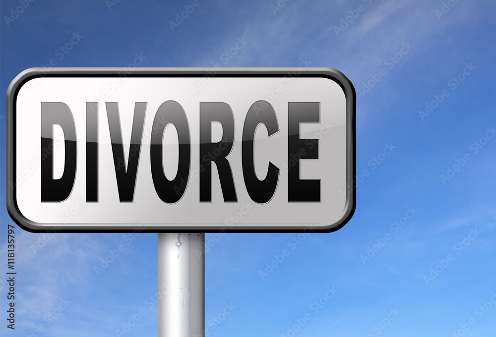 Divorce papers or document by lawyer to end marriage dissolution often after domestic violence alimony... Divorce papers or document by lawyer to end marriage dissolution often after domestic violence alimony...
