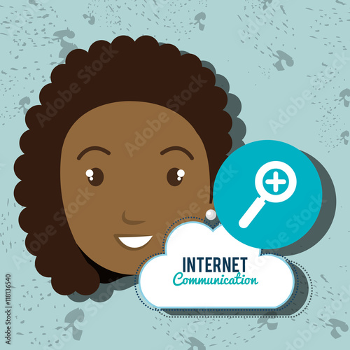 internet service cloud icon