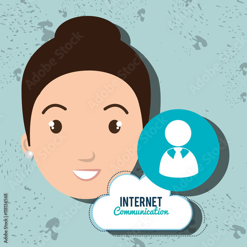 internet service cloud icon
