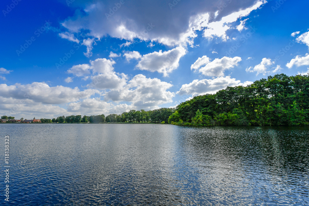 Seenlandschaft im Land Brandenburg Seenlandschaft im Land Brandenburg