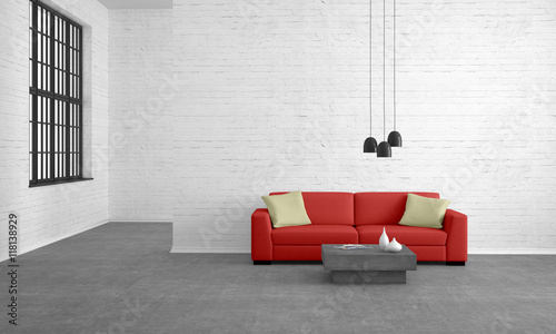 Fototapeta Naklejka Na Ścianę i Meble -  modern living room