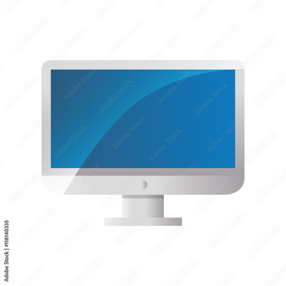 computer display technology gadget icon. Isolated and flat vecctor illustration computer display technology gadget icon. Isolated and flat vecctor illustration