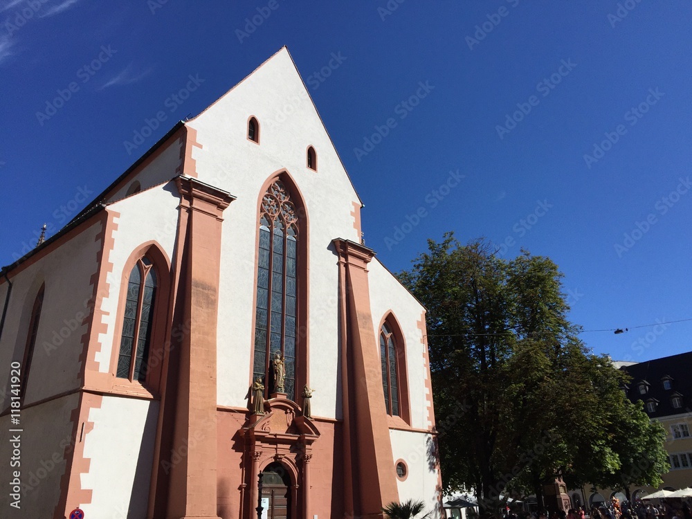 Friburgo, vecchia chiesa gotica - Germania