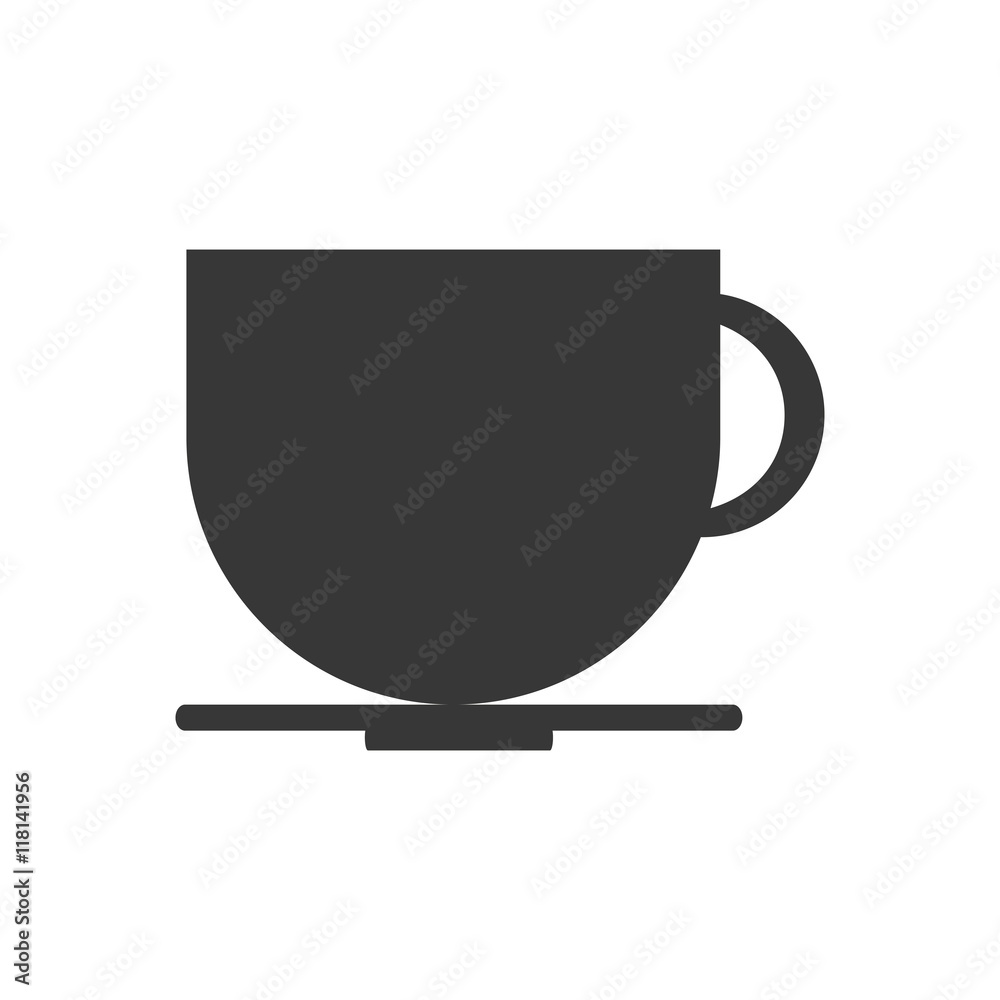 coffee mug drink beverage icon. Isolated and flat illustration coffee mug drink beverage icon. Isolated and flat illustration