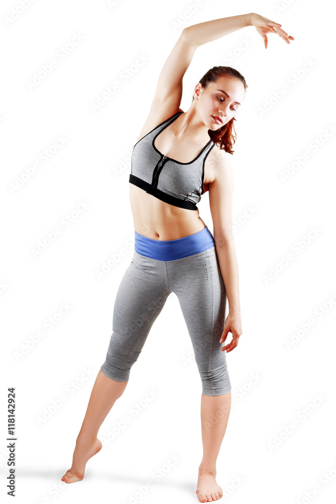 sporty young woman sporty young woman