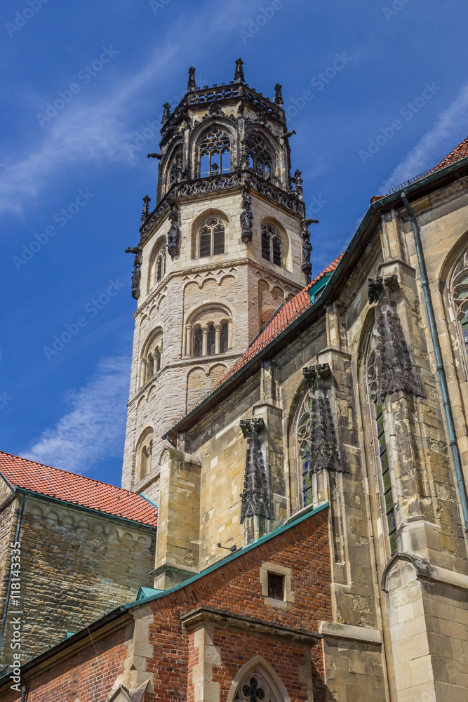St. Ludgeri church in the historical center of Munster