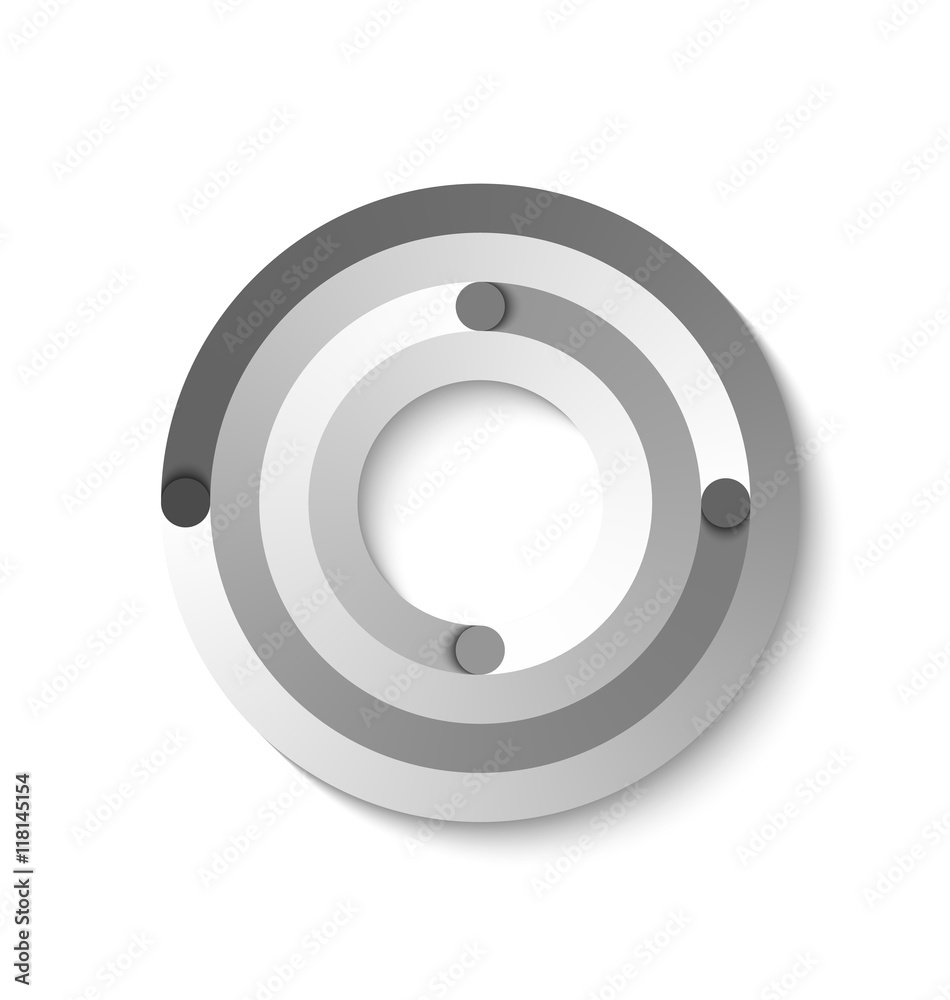 Abstract circular element suitable for custom web design Abstract circular element suitable for custom web design