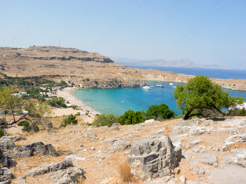 Fototapeta premium Greek bay.