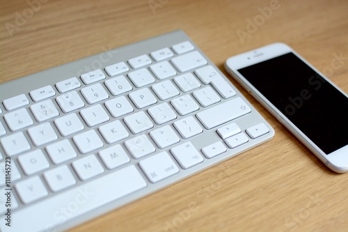Keyboard and Mobile Phone 