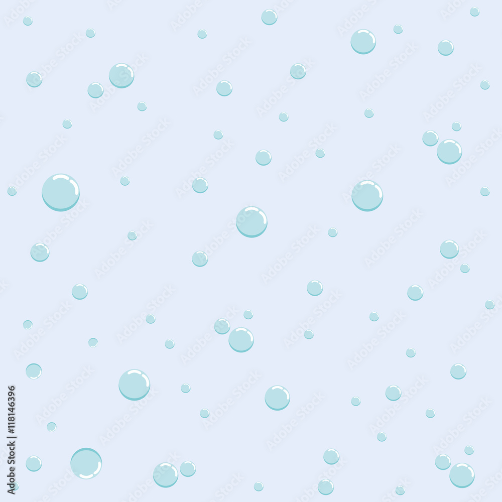 water sea background wallpaper bubbles circles pastel blue illustration