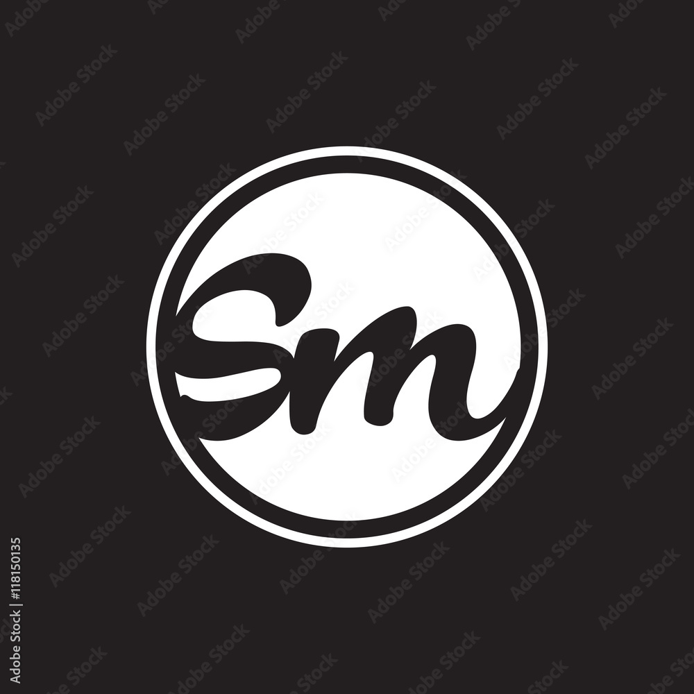 initial letter logo circle with ring initial letter logo circle with ring