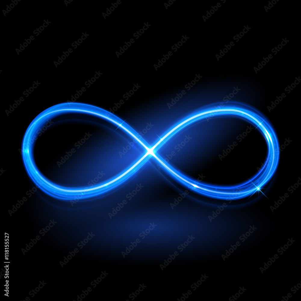 ector magic glowing light infinity sign ector magic glowing light infinity sign