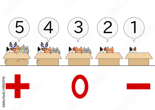 cat increasing in the box