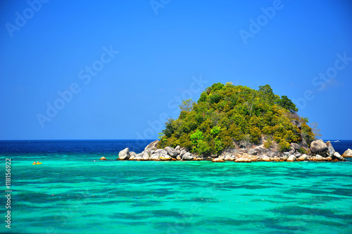 Beautiful Tropical Islands at Summer Season © karinkamon