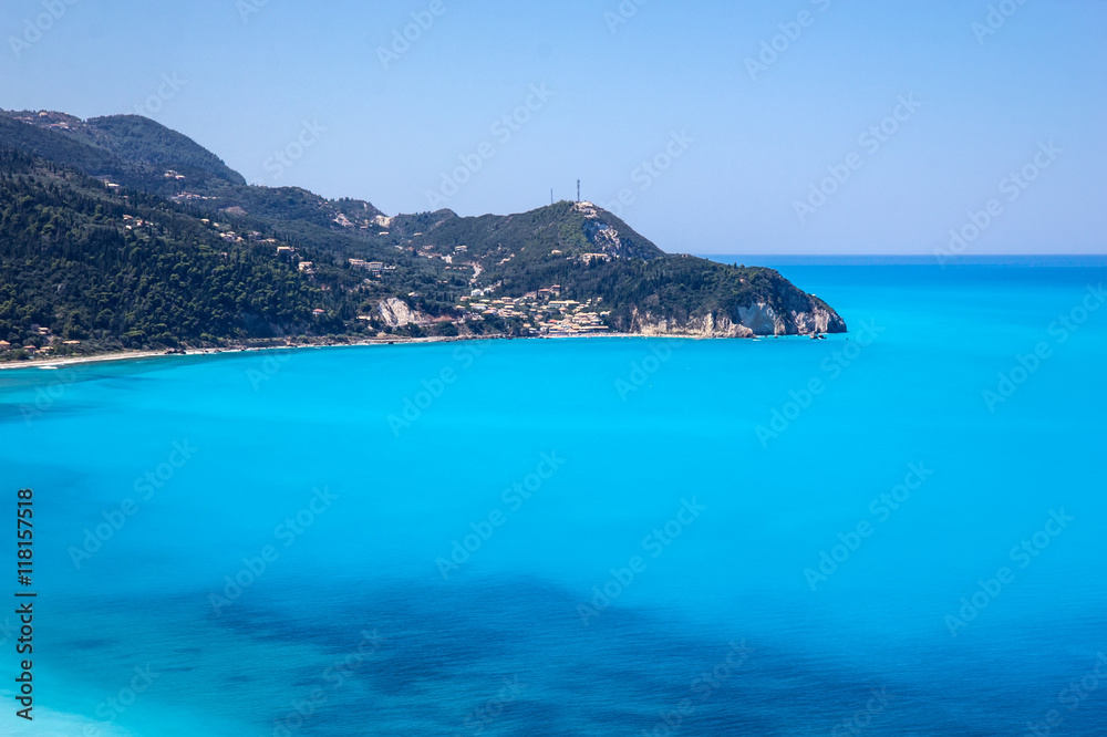 Agios Nikitas bay, Lefkada island, Greece