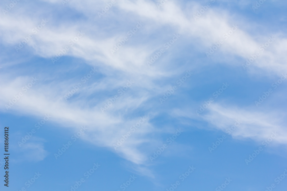 cloud on blue sky bright background