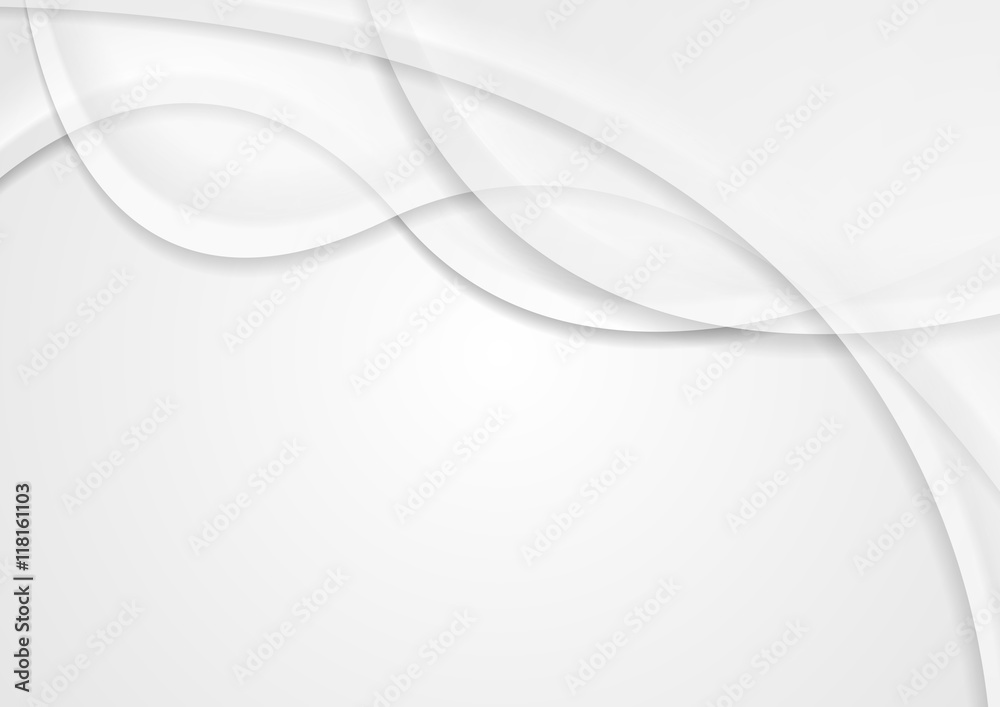 Abstract soft blurred grey waves background Abstract soft blurred grey waves background