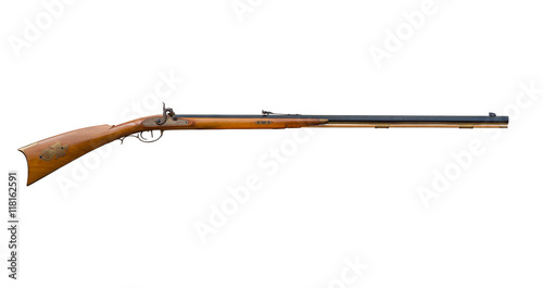 Obraz na płótnie black powder muzzle loader gun
