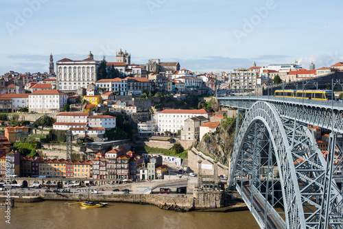 Views of Oporto old town  Portugal