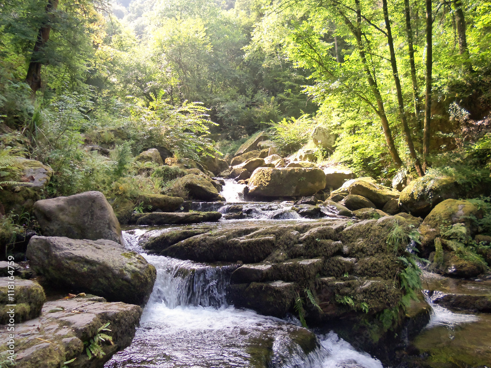 Sunlight Waterfall Sunlight Waterfall