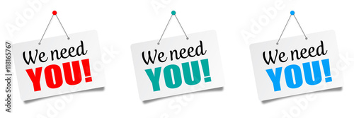 We need you !