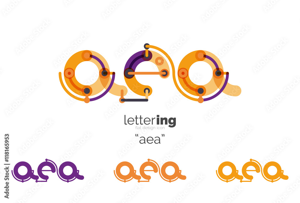 Letters logo icon