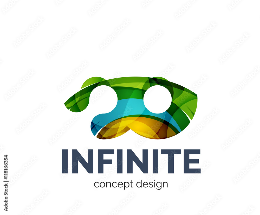 Infinite logo business branding icon Infinite logo business branding icon