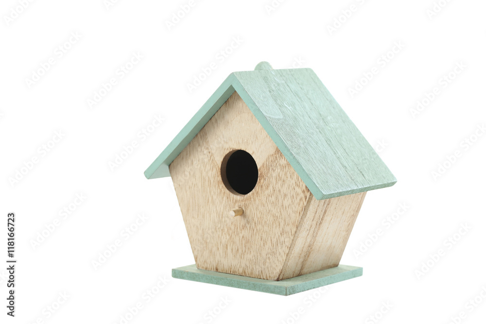 Nesting box isolated on a white Nesting box isolated on a white