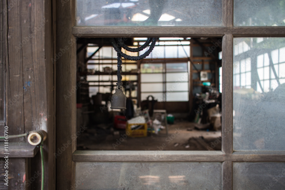 Fototapeta premium 作業場-東京 御嶽-