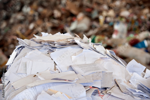 paper waste for recycle