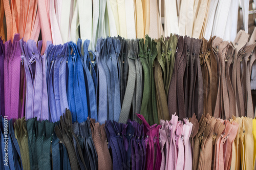 colored zipper for trousers, pants, skirts, rainbow zippers