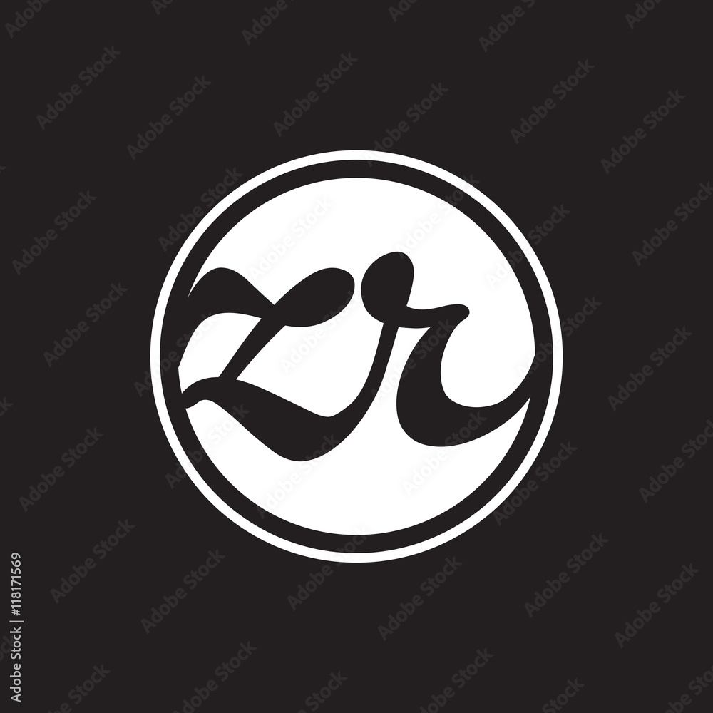 initial letter logo circle with ring initial letter logo circle with ring