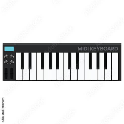 Modern MIDI Keyboard